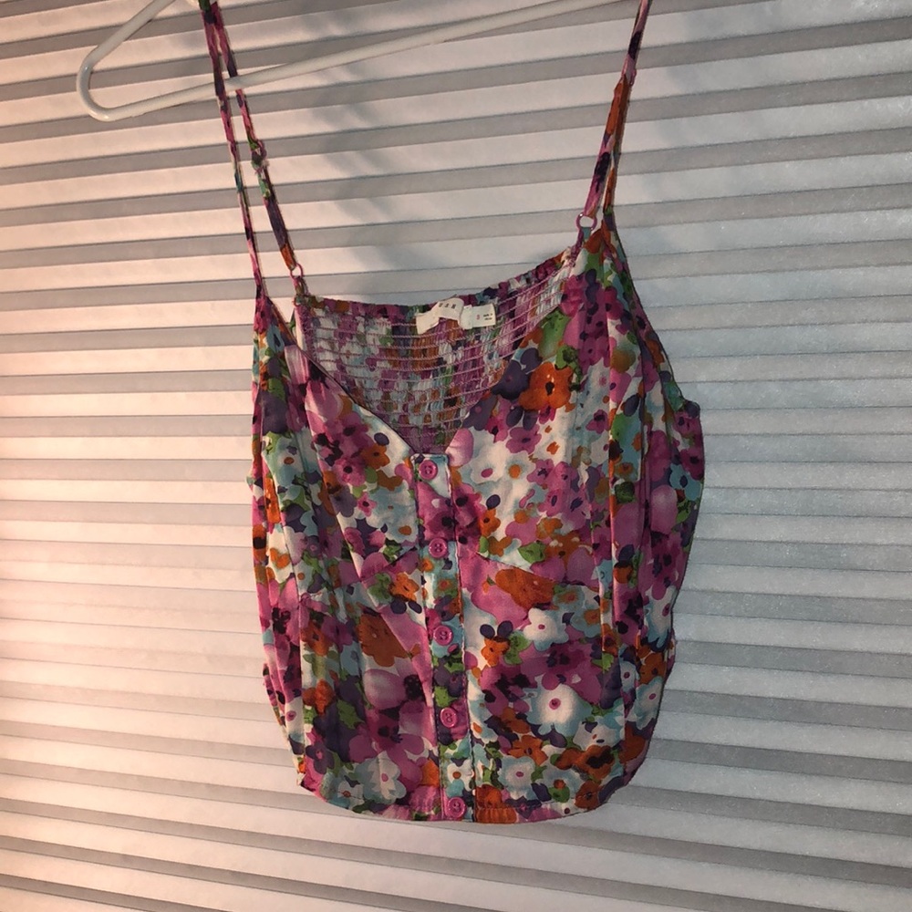 Floral crap top